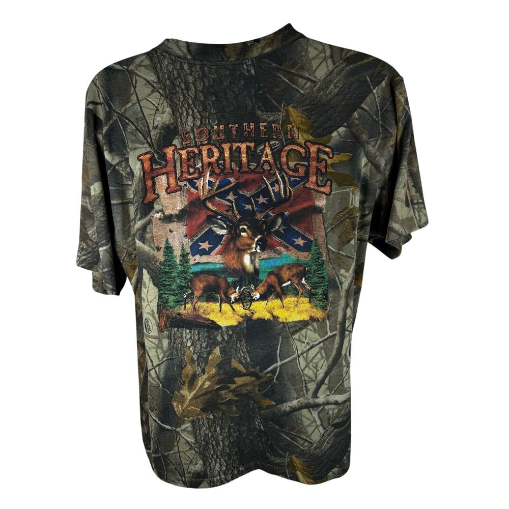 VINTAGE CATAWBA’S BEST Hunting Shirt — XL Made in USA REALTREE Single Stitch